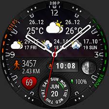 Weather watch face W3
